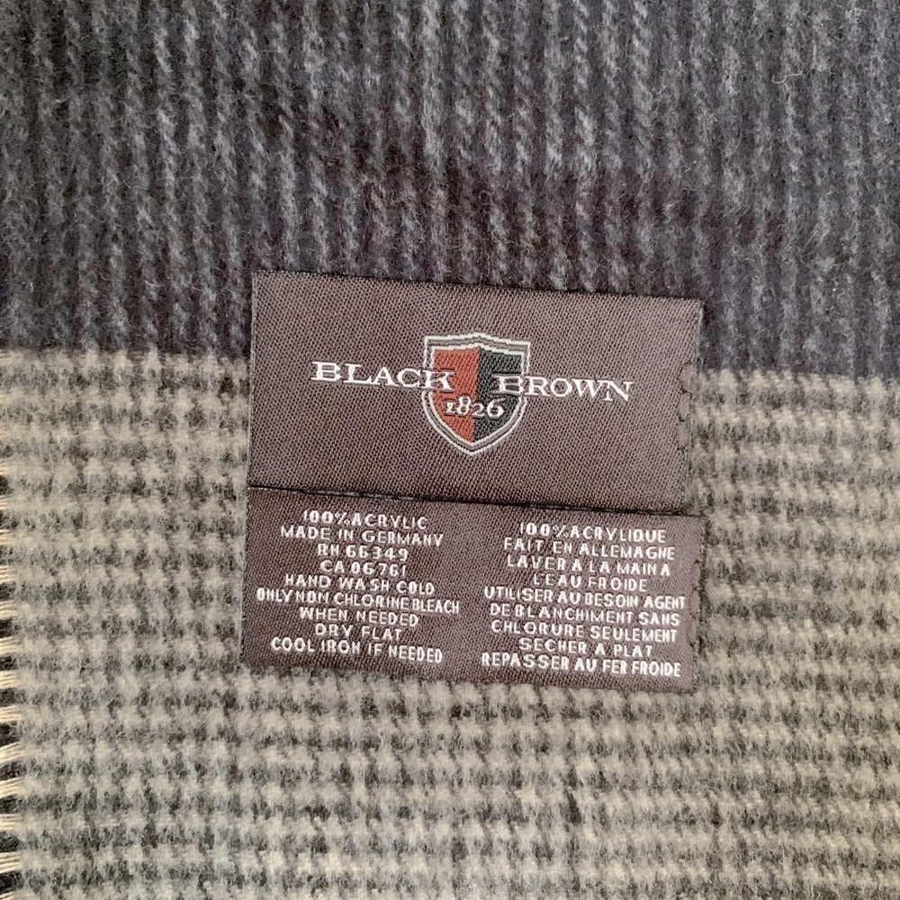 Men’s wool scarf, Lord & Taylor, new - Picture 2 of 2